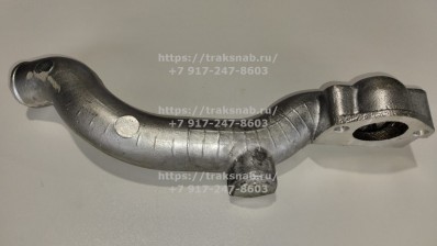 Патрубок водяного насоса алюминий Д-240