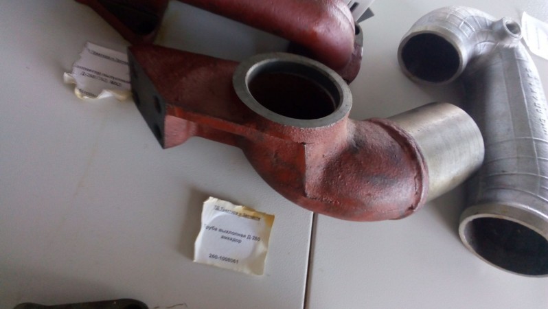 Труба выхлопная Д-260 амкадор — 1