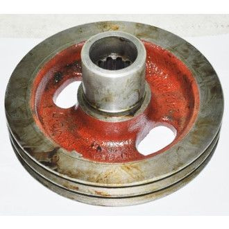 Шкив коленвала Д-245.12 (2-х ручьевый шлицевой)