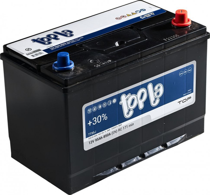 АКБ 6 СТ - 95 Topla Top JIS R+ — 1